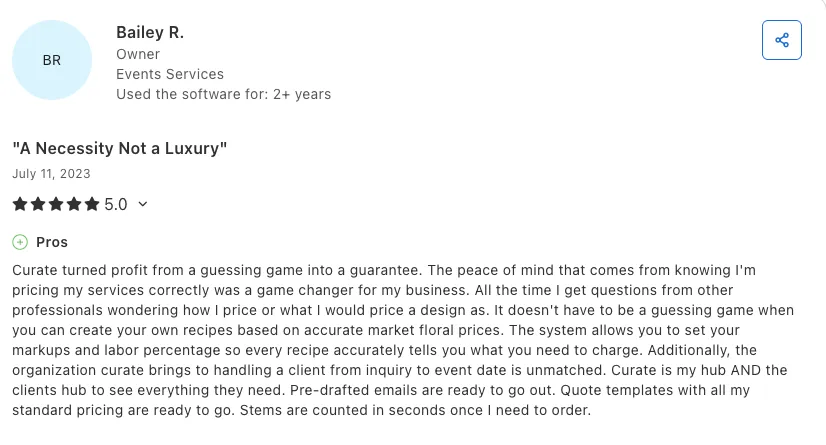 Bailey R - A Necessity Not a Luxury review screenshot