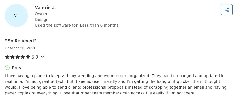 Valerie J - So Relieved review screenshot