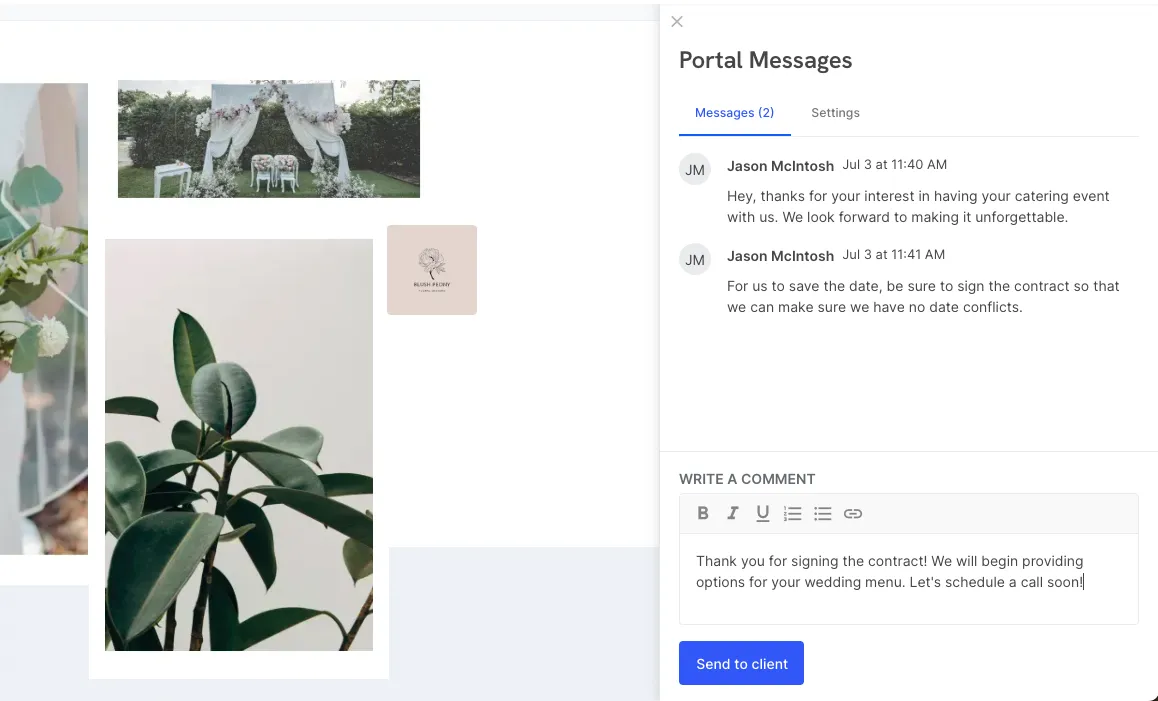 Curate Communication Portal