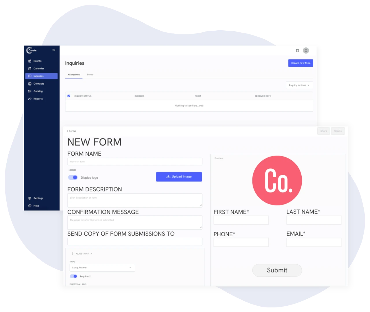 Streamlined Process from Initial Inquiry to Booking to Invoicing